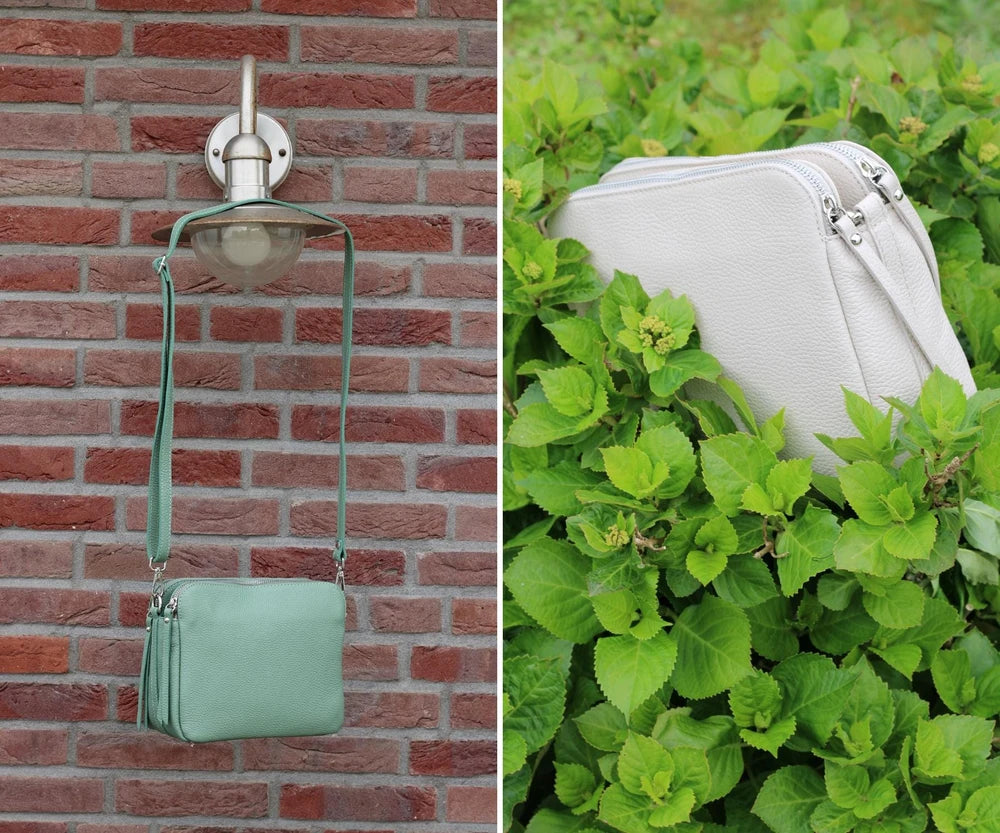 Handmade Leather Crossbody Bag