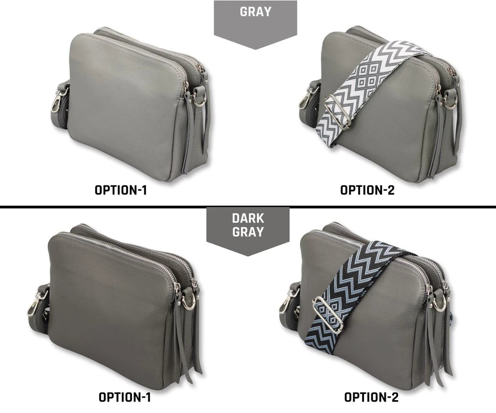 Handmade Leather Crossbody Bag