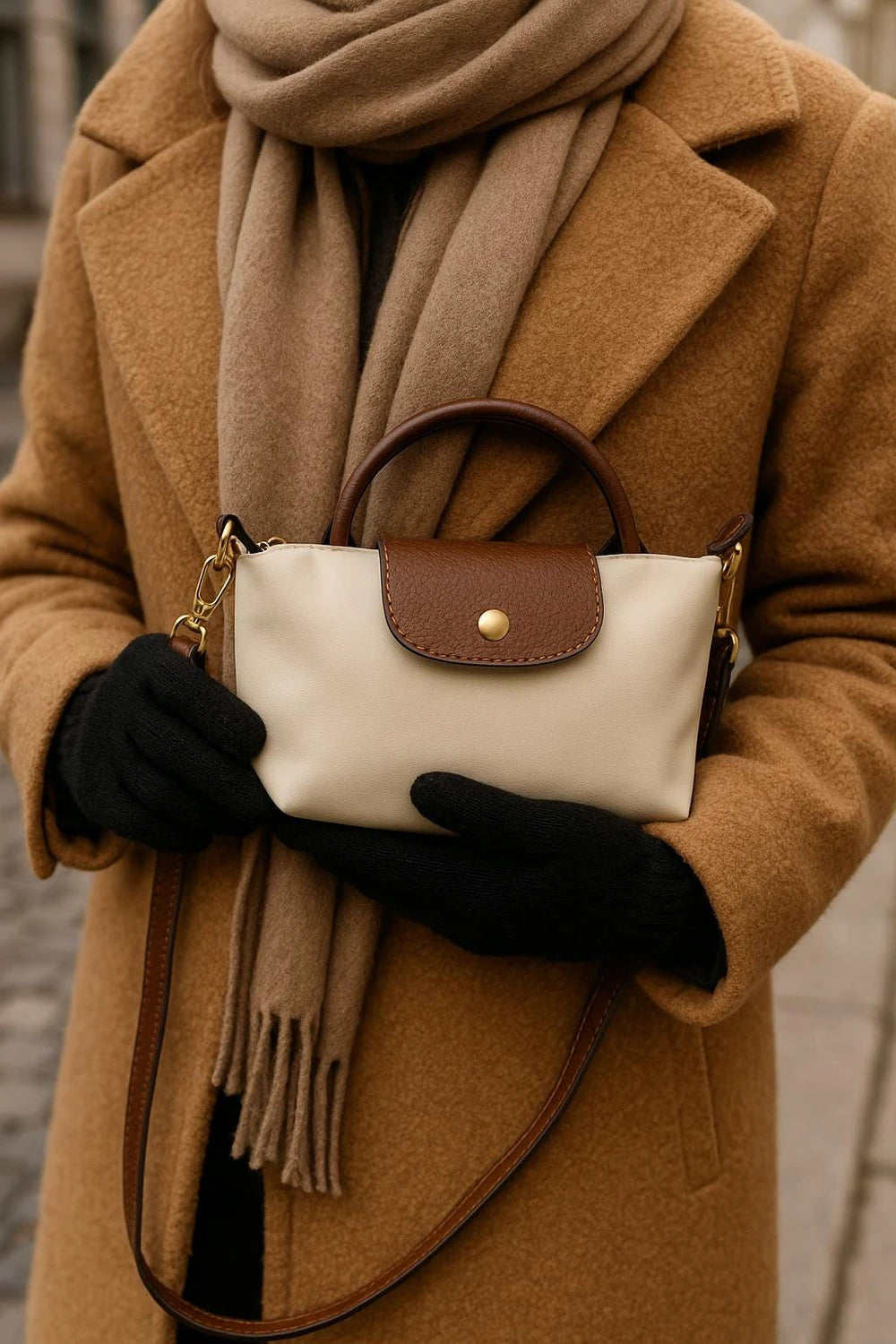 Personalized Nylon Crossbody Tote