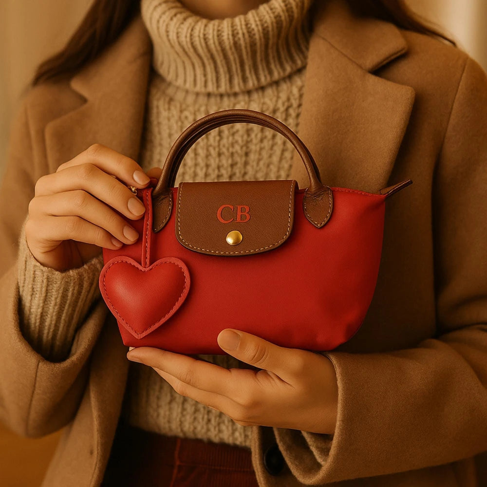 Personalized Nylon Crossbody Tote