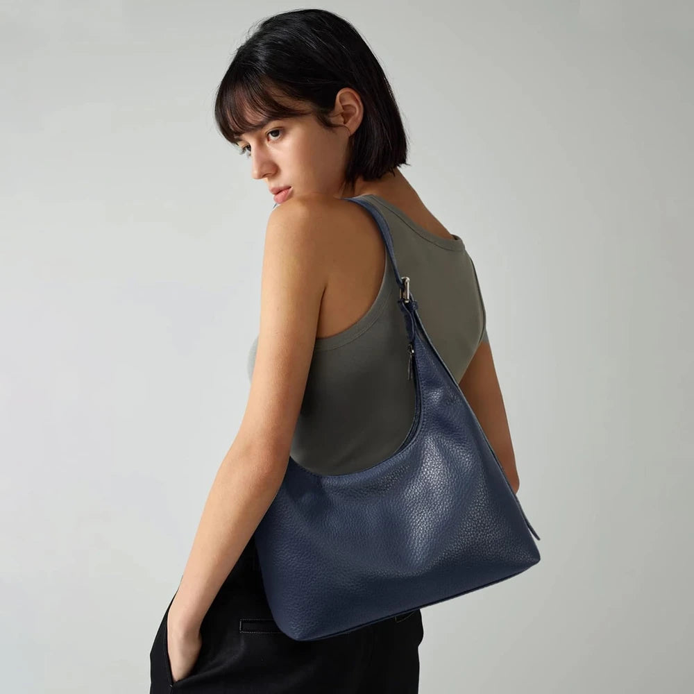 KALIDI Vegan Leather Hobo Bag