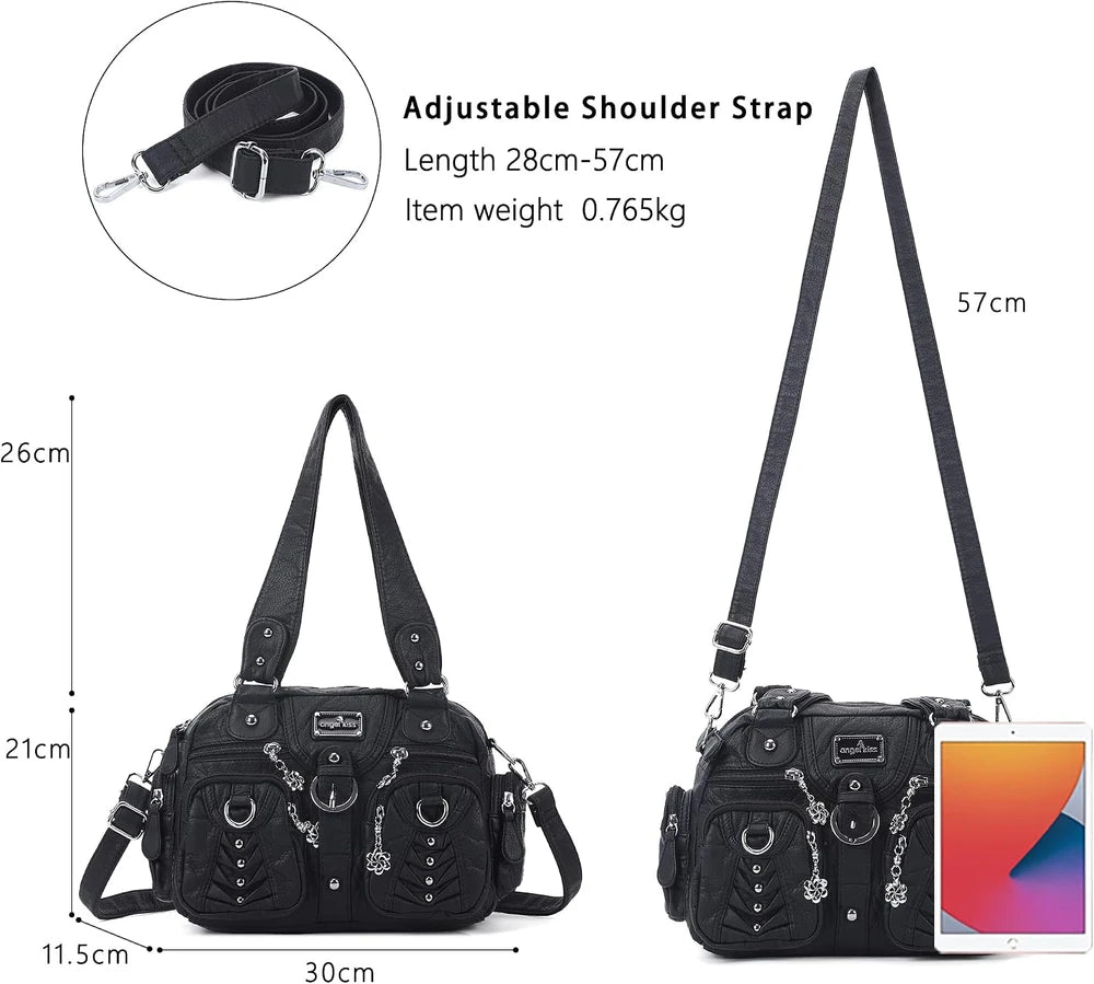 Angel Kiss Hobo Shoulder Bag