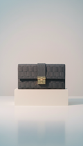 Day-to-Night Shoulder Bag In Taupe Vegan Leather